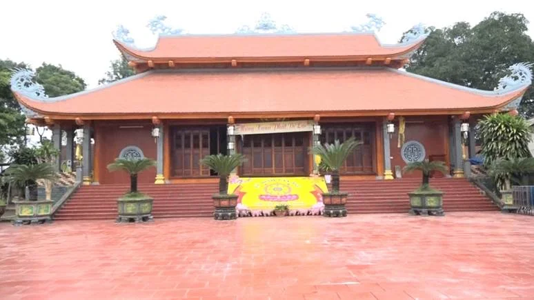Chùa Vân Ngư nhìn từ phía bên ngoài